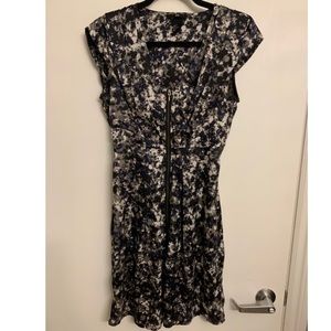 H&M satin dress with zipper